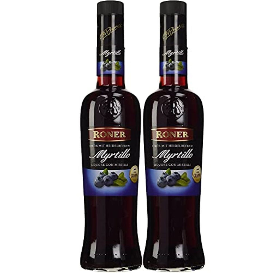 Roner Myrtillo Heidelbeerlikör Mit Grappa Italien (2 x 0.7l) - Versanel -