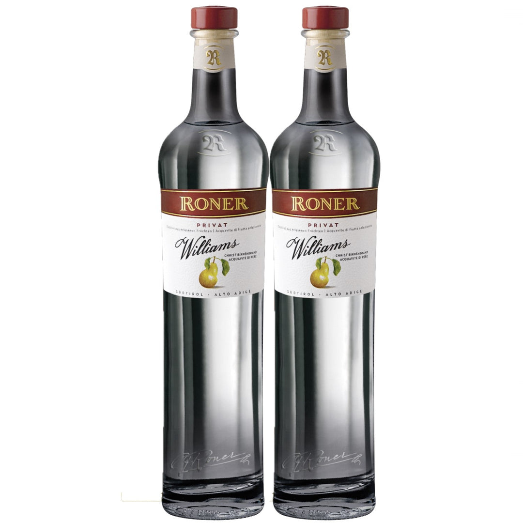 Roner Williams Privat Williamsbirnenbrand Obstbrand Italien (2 x 0.5l) - Versanel -