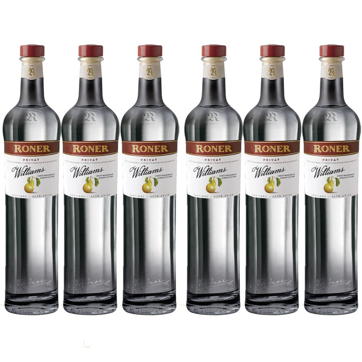 Roner Williams Privat Williamsbirnenbrand Obstbrand Italien(6 x 0.5l) - Versanel -