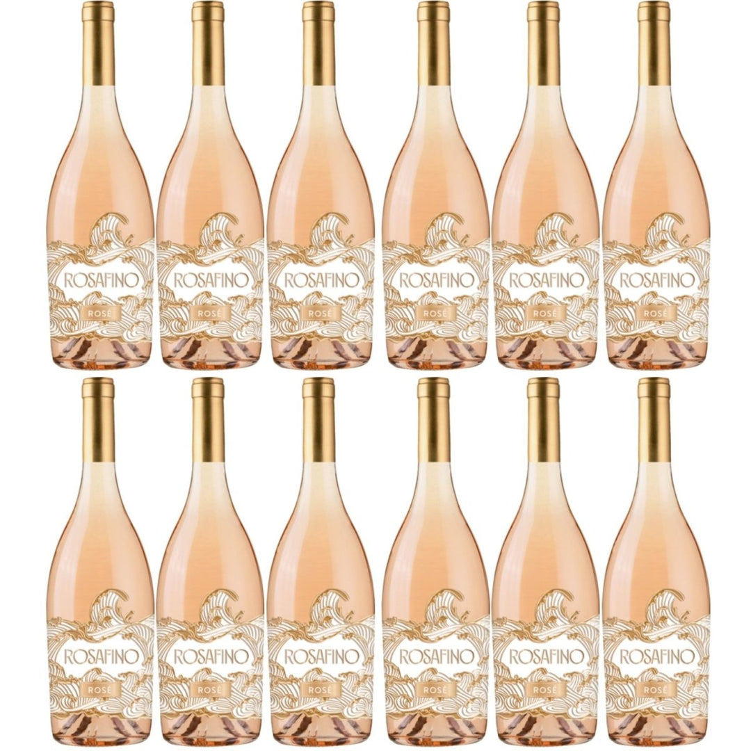 Rosafino Rosé Vino d'Italia Roséwein Wein Trocken (12 x 0,75l) - Versanel -