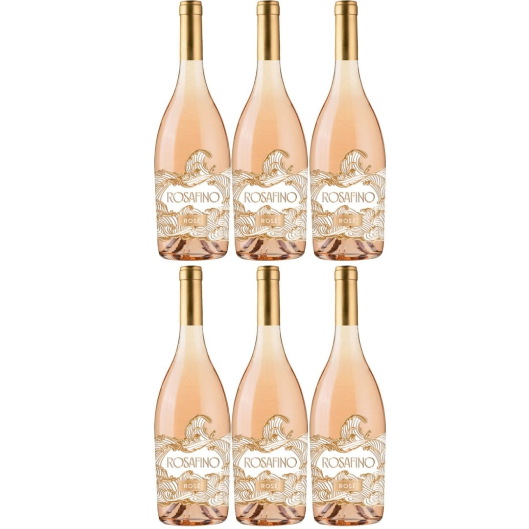 Rosafino Rosé Vino d'Italia Roséwein Wein Trocken (6 x 0,75l) - Versanel -