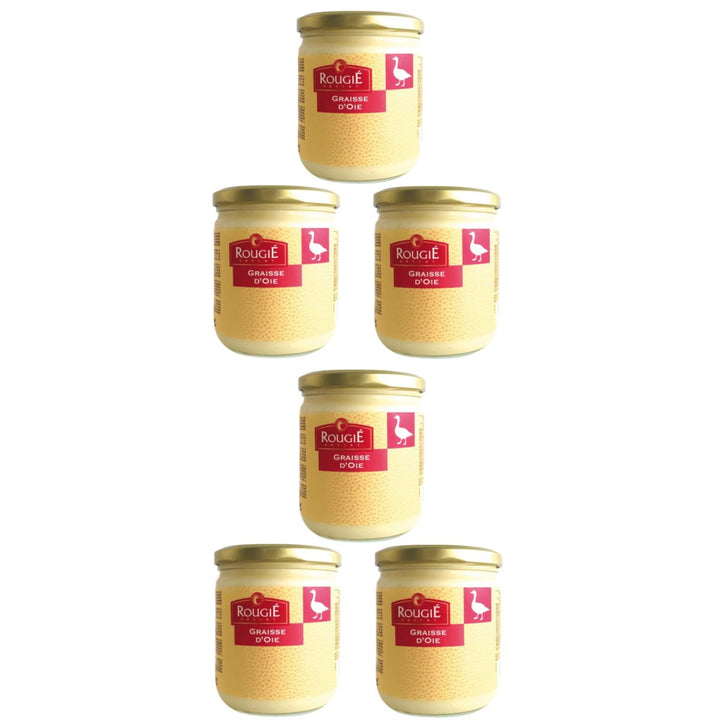 Rougié | Rougie Gänsefett Gänseschmalz (6 x 320 g) - Versanel -