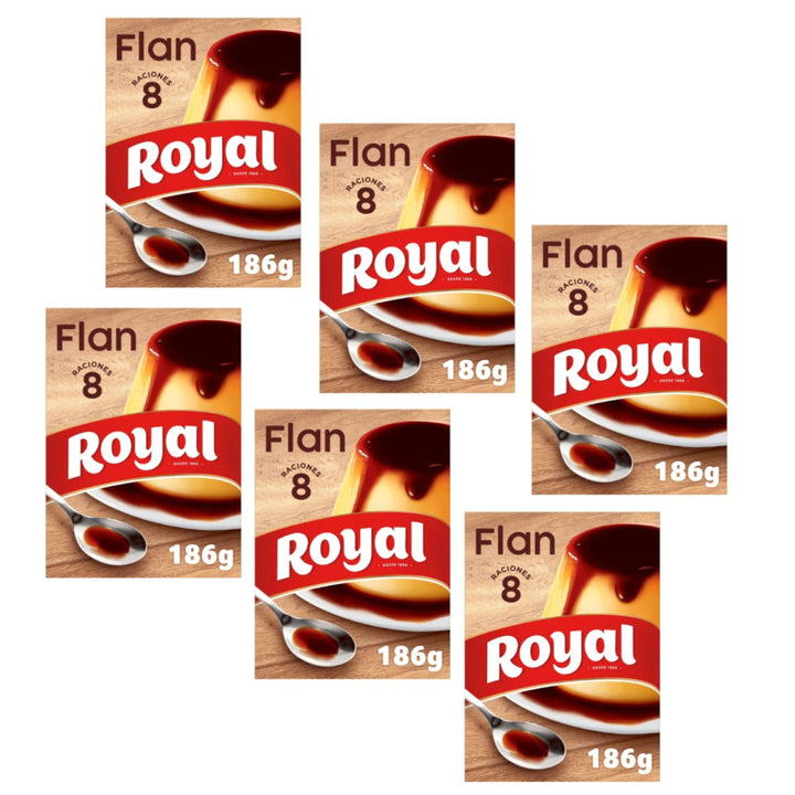 Royal Zubereitung für Flan (6 x 186 g) - Versanel -