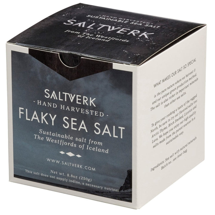 Saltverk Flaky Sea Salt Meersalz Flocken aus Island (1 x 250 g) - Versanel -