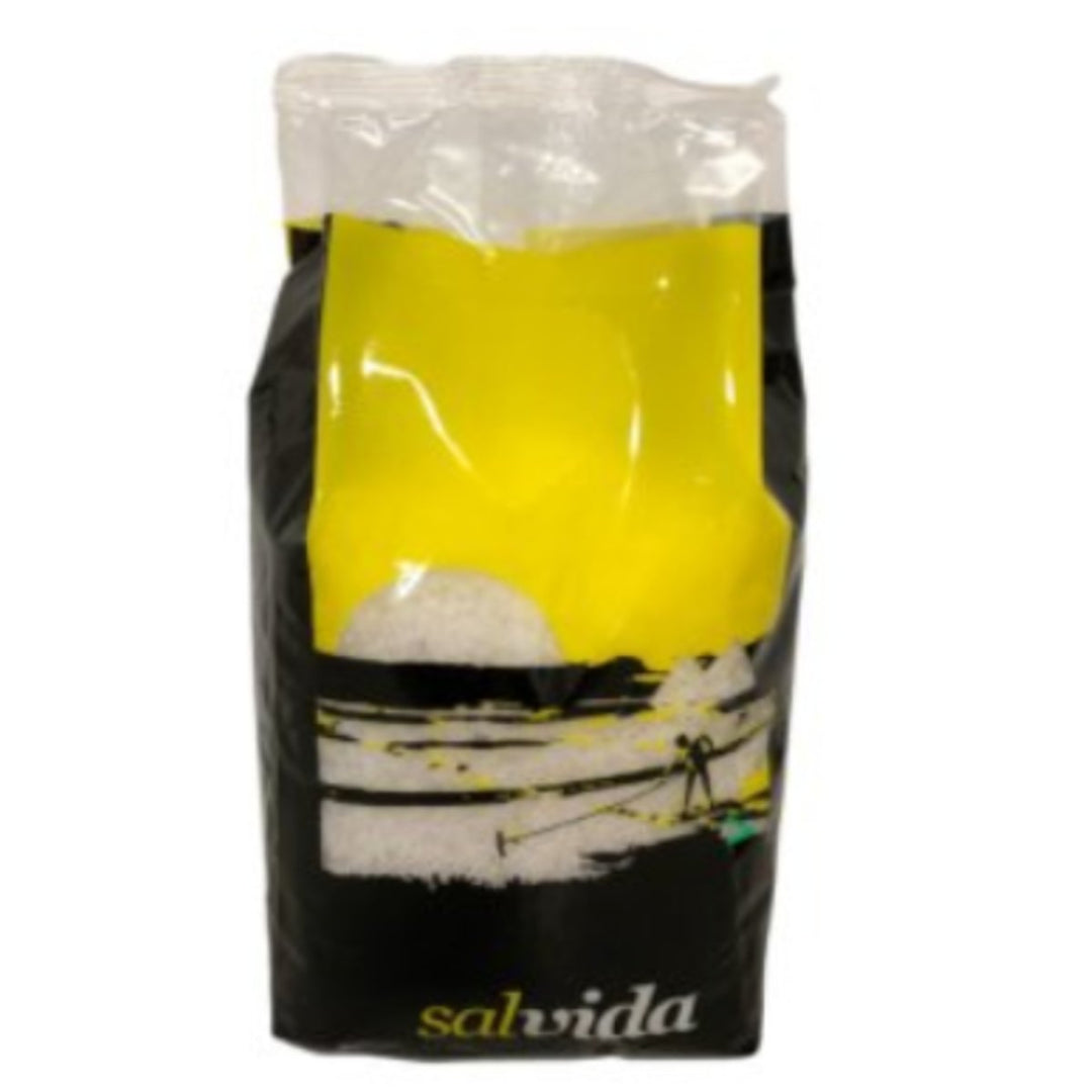 Salvida Sal Marinho Grobes Meersalz Salz Portugal für Salzmühle Nudelwasser Reis Salzbraten (3 x 1kg) - Versanel -