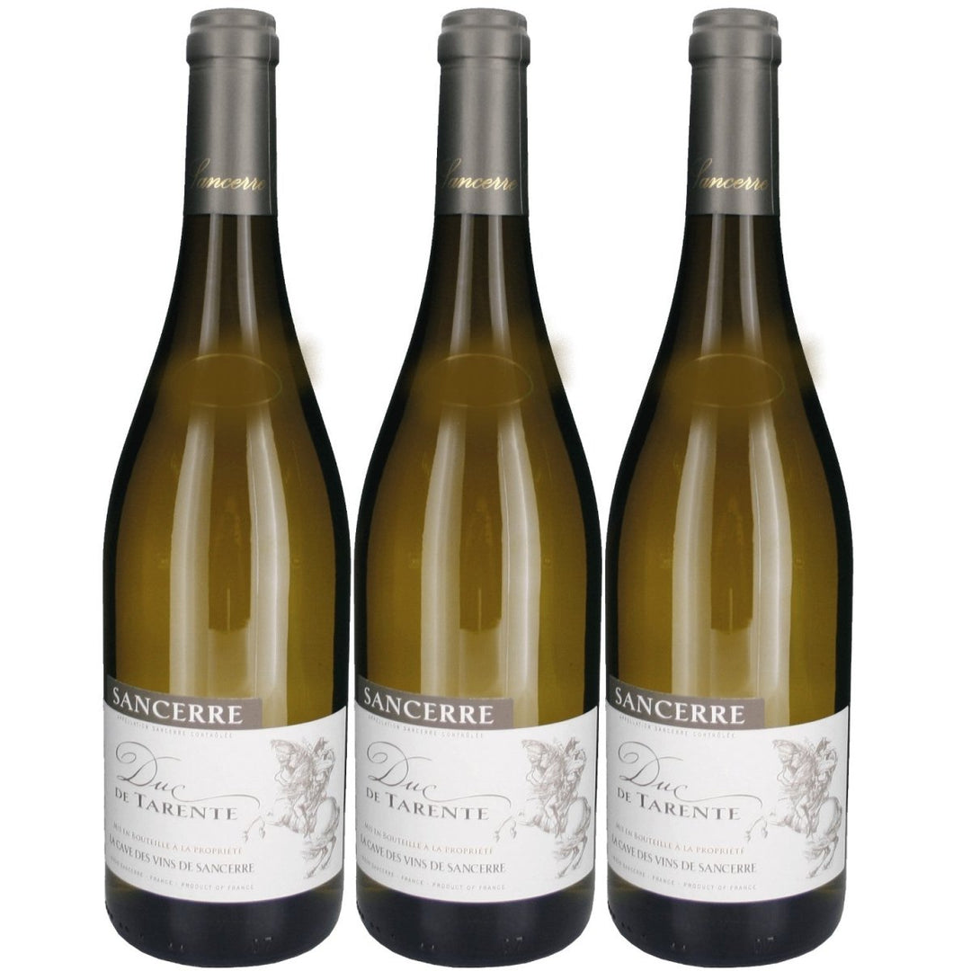 Sancerre AOC Réserve Duc de Tarente Tête de Cuvée Weißwein Wein trocken Frankreich (3 x 0,75l) - Versanel -