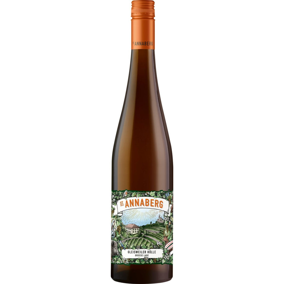 Sankt Annaberg Gleisweiler Hölle Alte Reben Riesling trocken BIO Weißwein Wein Trocken Pfalz (1 x 0,75l) - Versanel -