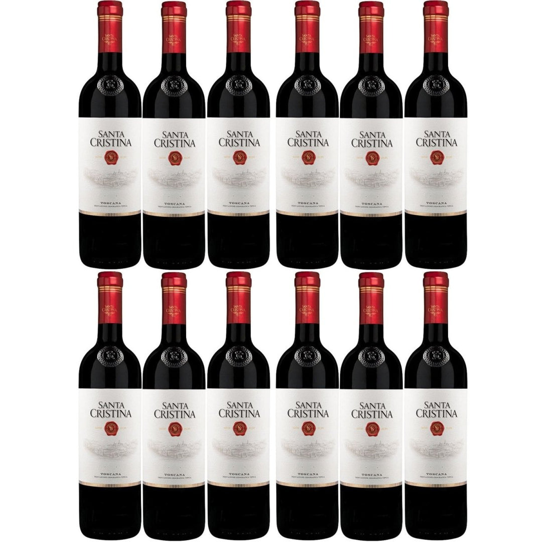 Santa Cristina Rosso Toscana IGT Rotwein Wein Trocken Italien (12 x 0,75l) - Versanel -