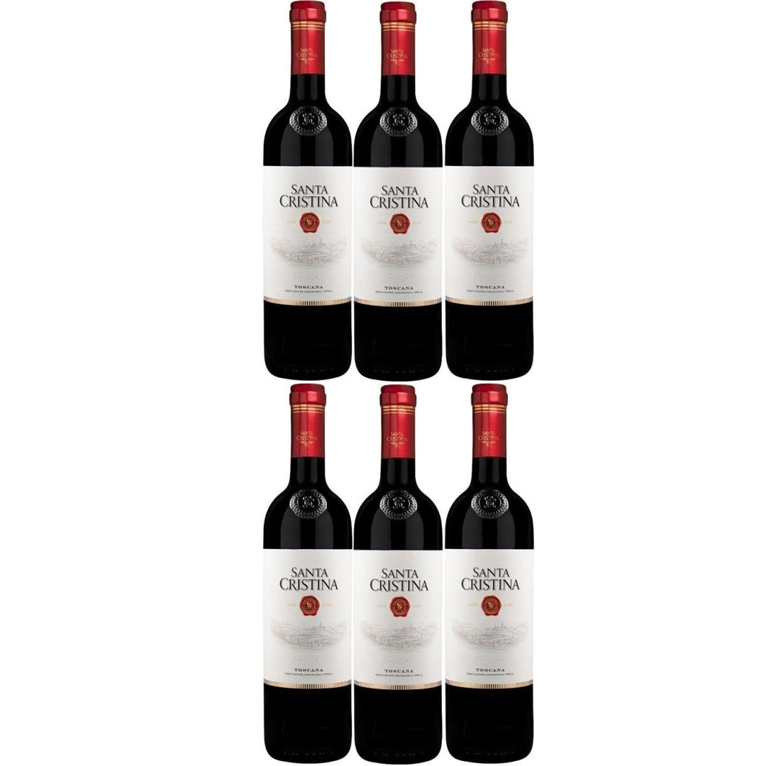 Santa Cristina Rosso Toscana IGT Rotwein Wein Trocken Italien (6 x 0,75l) - Versanel -