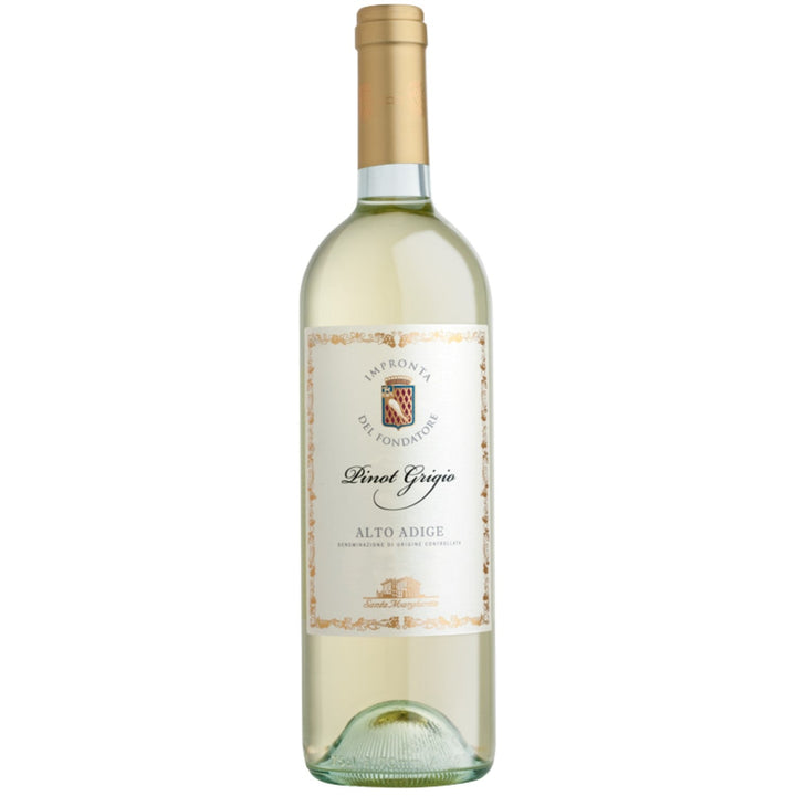 Santa Margherita Pinot Grigio Valdadige DOC Weißwein Wein trocken Italien (3 x 0,75l) - Versanel -