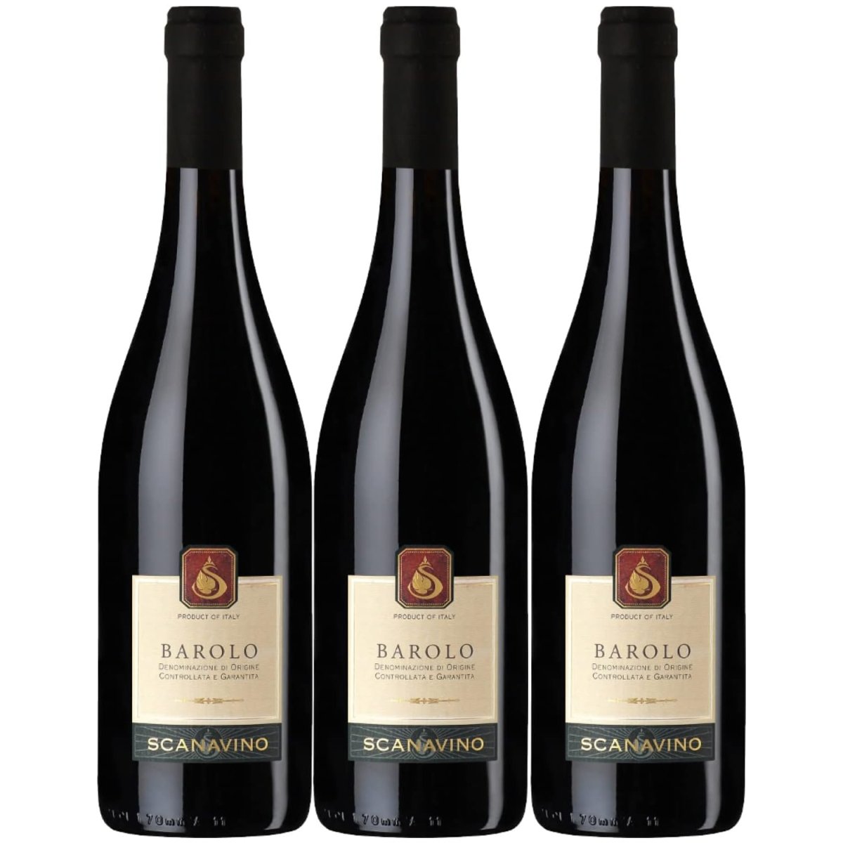 Scanavino Barolo DOCG Rotwein Wein trocken Italien (3 x 0,75l) - Versanel -