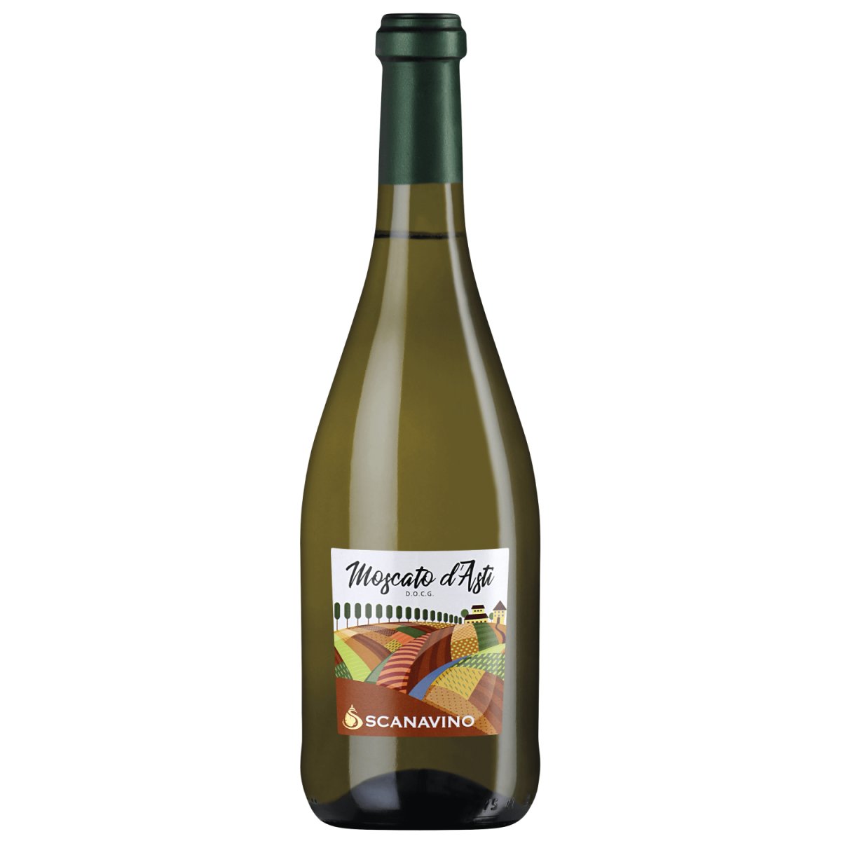 Scanavino Moscato d'Asti DOCG Weißwein Wein süß Italien (12 x 0,75l) - Versanel -