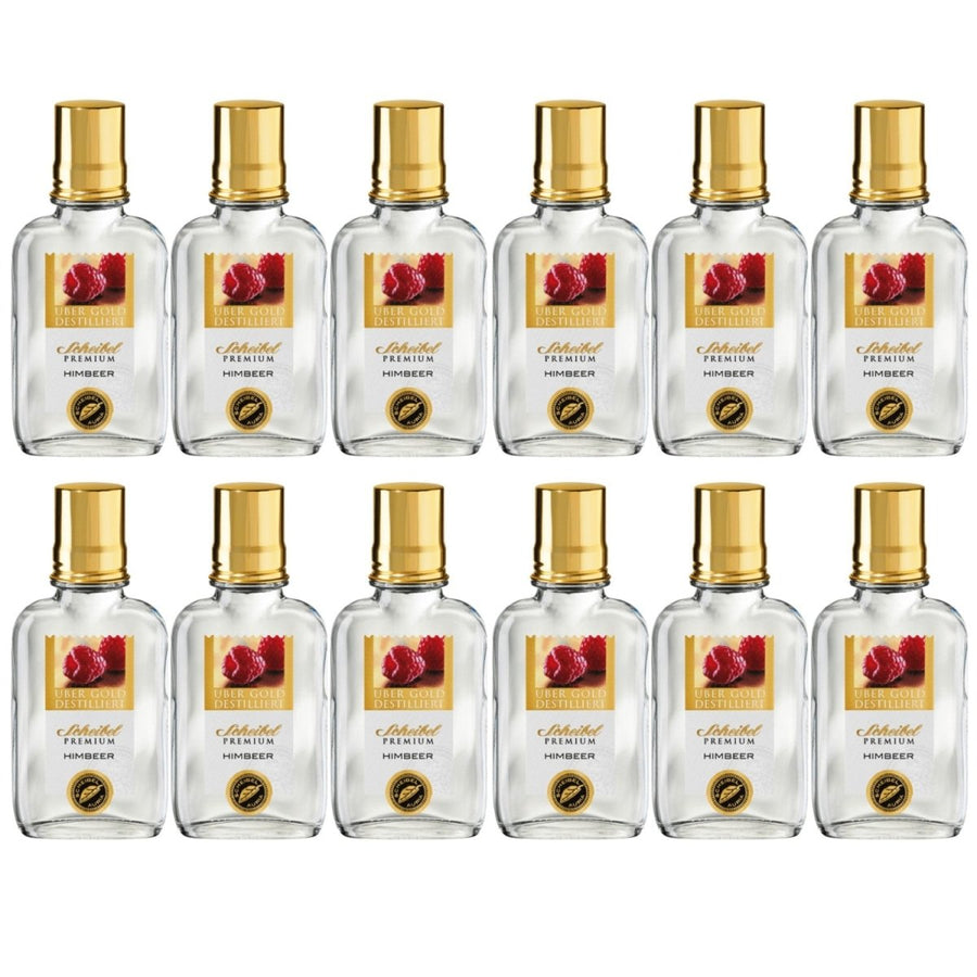 Scheibel Premium Himbeer Geist Edelbrand (12 x 0.1 Liter) - Versanel -