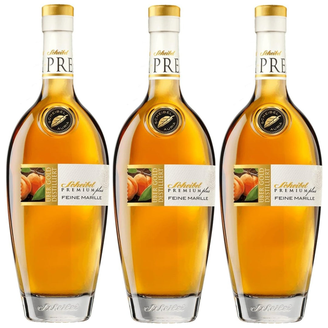 Scheibel Premium Plus Feine Marille Edelbrand (3 x 0,7l) - Versanel -