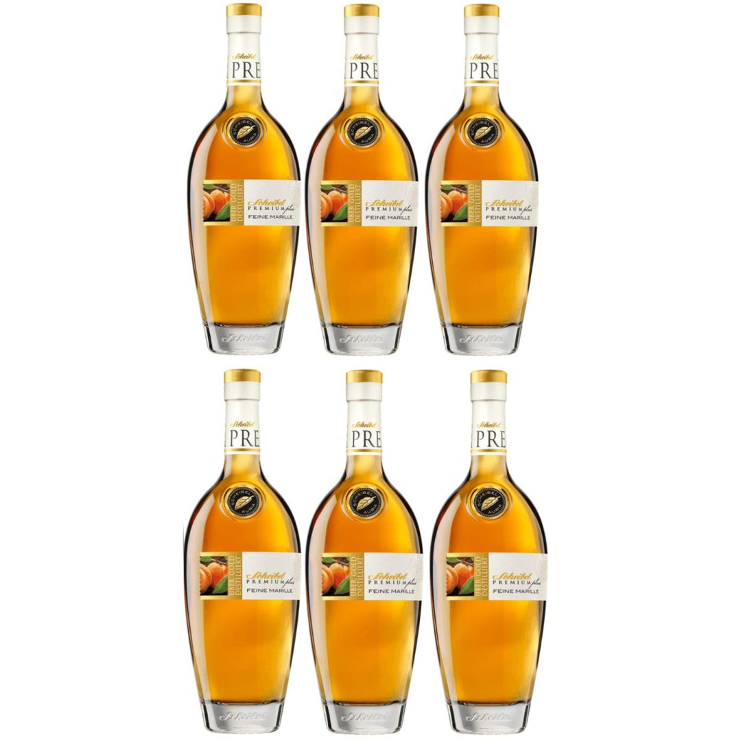 Scheibel Premium Plus Feine Marille Edelbrand (6 x 0,7l) - Versanel -