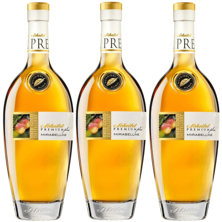 Scheibel Premium Plus Mirabelline Edelbrand (3 x 0,7l) - Versanel -