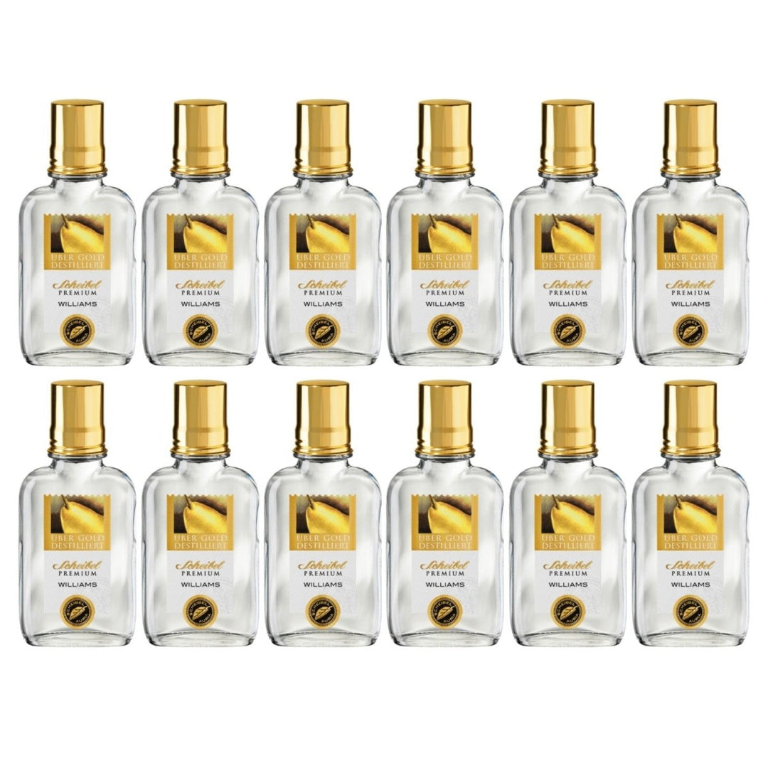 Scheibel Premium Williams Christ Birnen Brand Edelbrand (12 x 0.1 Liter) - Versanel -