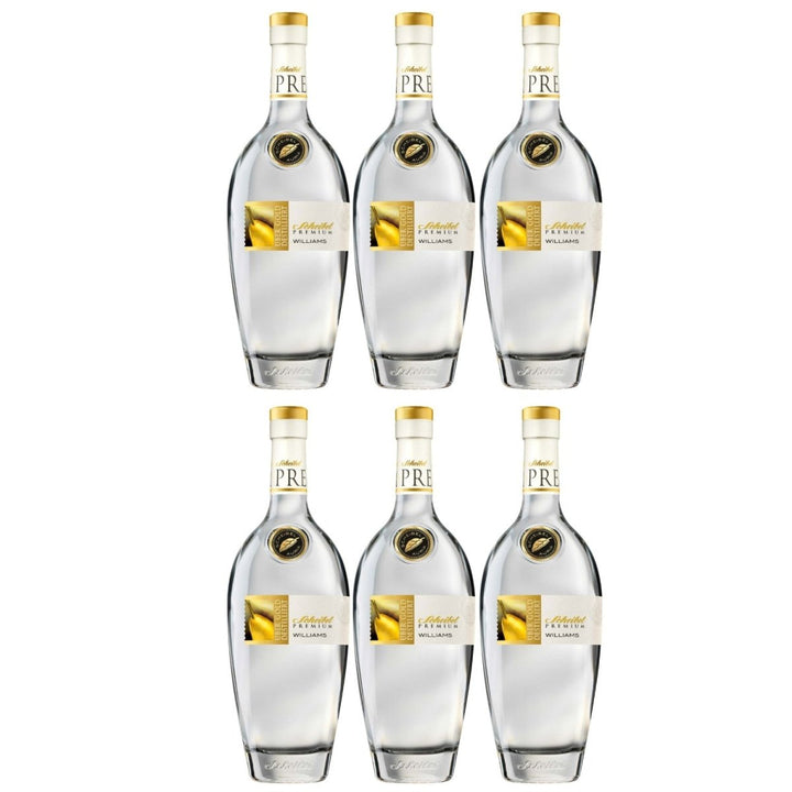 Scheibel Premium Williams Christ Birnen Brand Edelbrand (6 x 0.7l) - Versanel -
