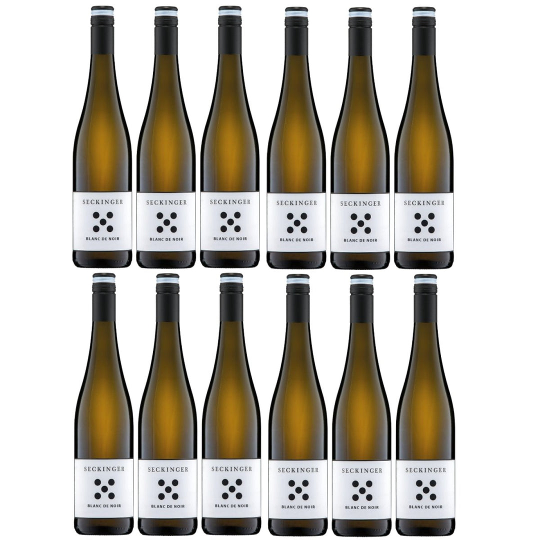 Seckinger Pinot Blanc de Noir Bio Weißwein Wein Halbtrocken Pfalz (12 x 0,75l) - Versanel -