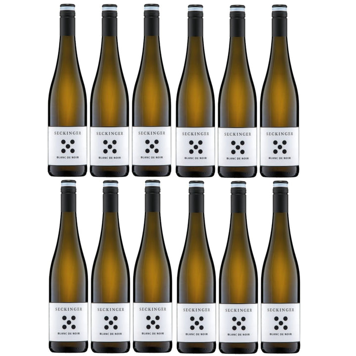 Seckinger Pinot Blanc de Noir Bio Weißwein Wein Halbtrocken Pfalz (12 x 0,75l) - Versanel -