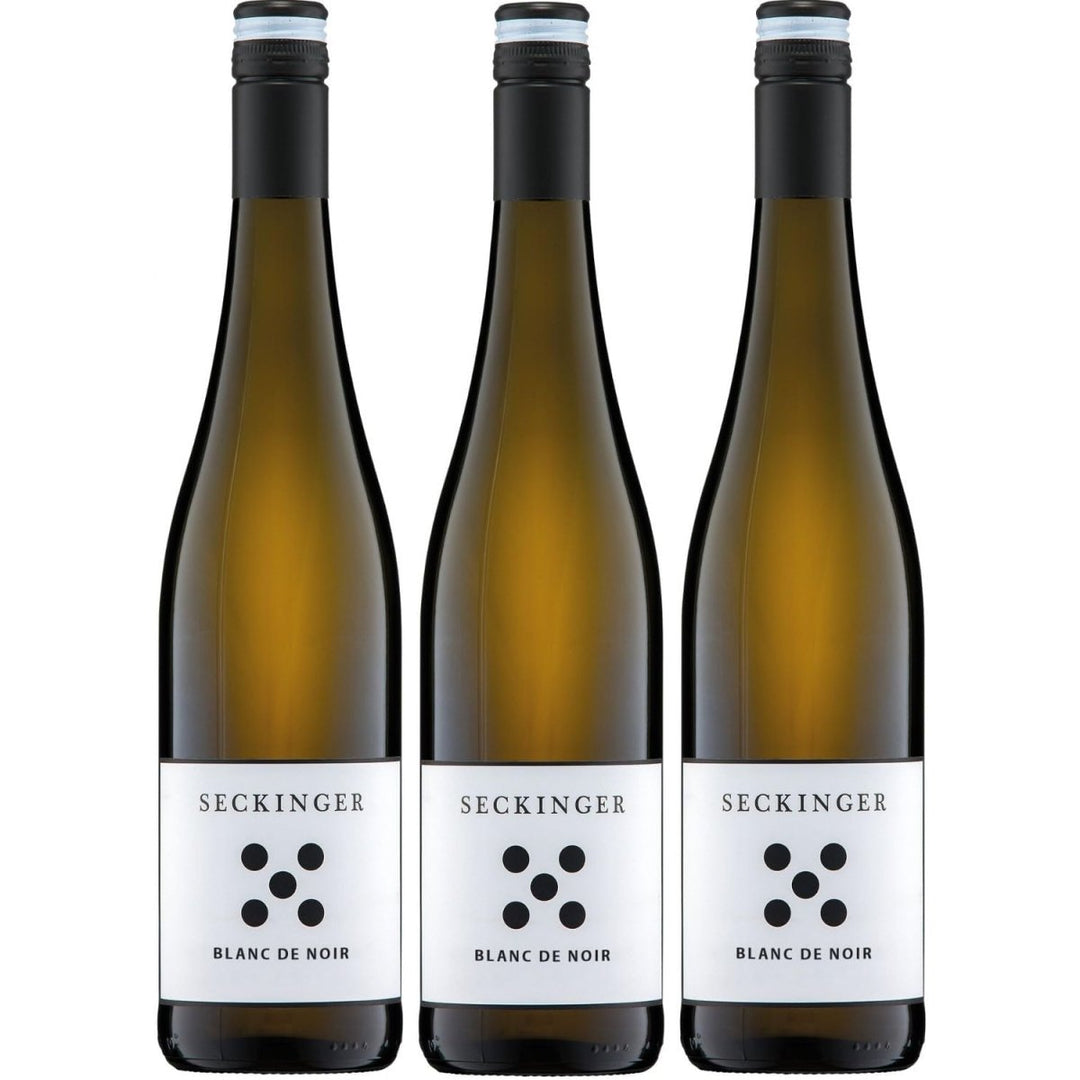 Seckinger Pinot Blanc de Noir Bio Weißwein Wein Halbtrocken Pfalz (3 x 0,75l) - Versanel -