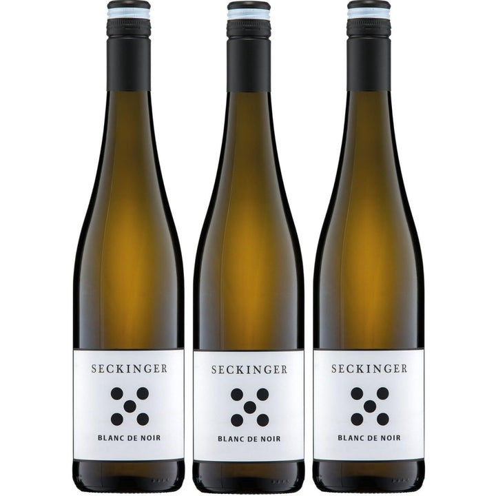 Seckinger Pinot Blanc de Noir Bio Weißwein Wein Halbtrocken Pfalz (3 x 0,75l) - Versanel -