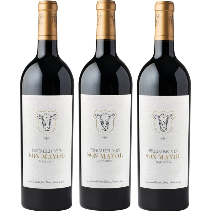 Son Mayol Premier Vin IGP Mallorca Rotwein Wein trocken Mallorca Spanien (3 x 0,75l) - Versanel -