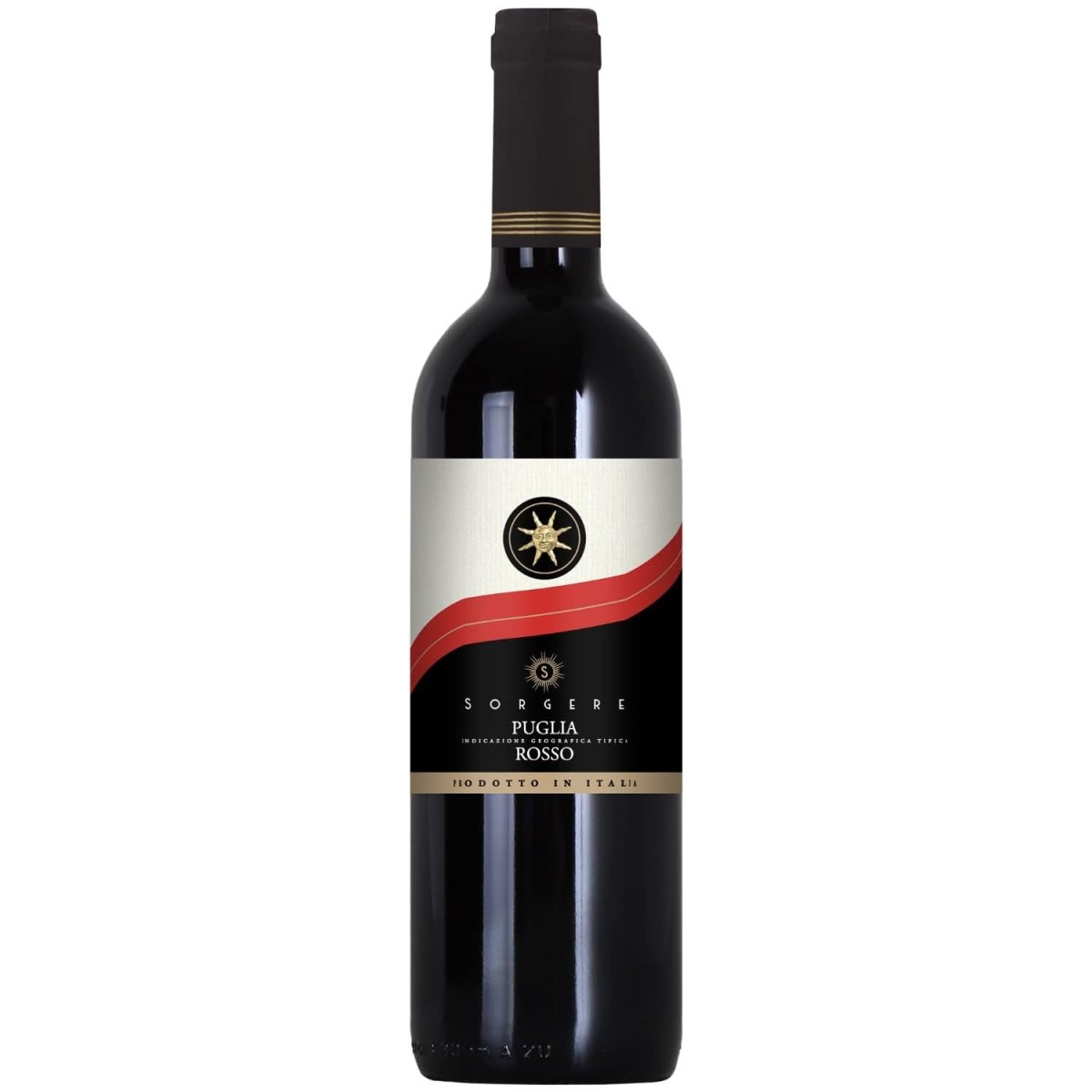 Sorgere dolce Rosso di Salento IGT Rotwein Wein lieblich Italien (12 x 0,75l) - Versanel -