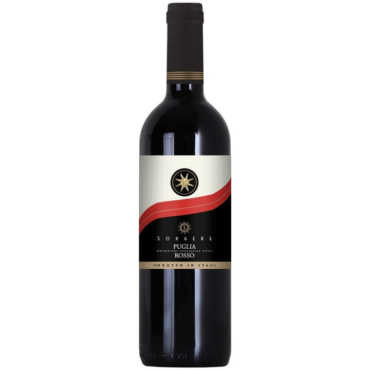 Sorgere dolce Rosso di Salento IGT Rotwein Wein lieblich Italien (6 x 0,75l) - Versanel -