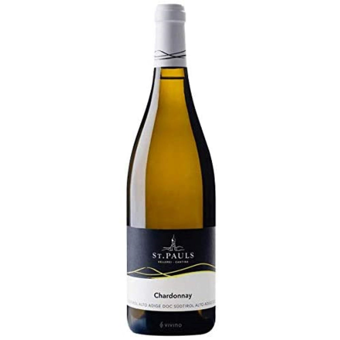 St. Pauls Chardonnay Alto Adige DOC Südtiroler Weißwein Wein trocken (3 x 0.75l) - Versanel -