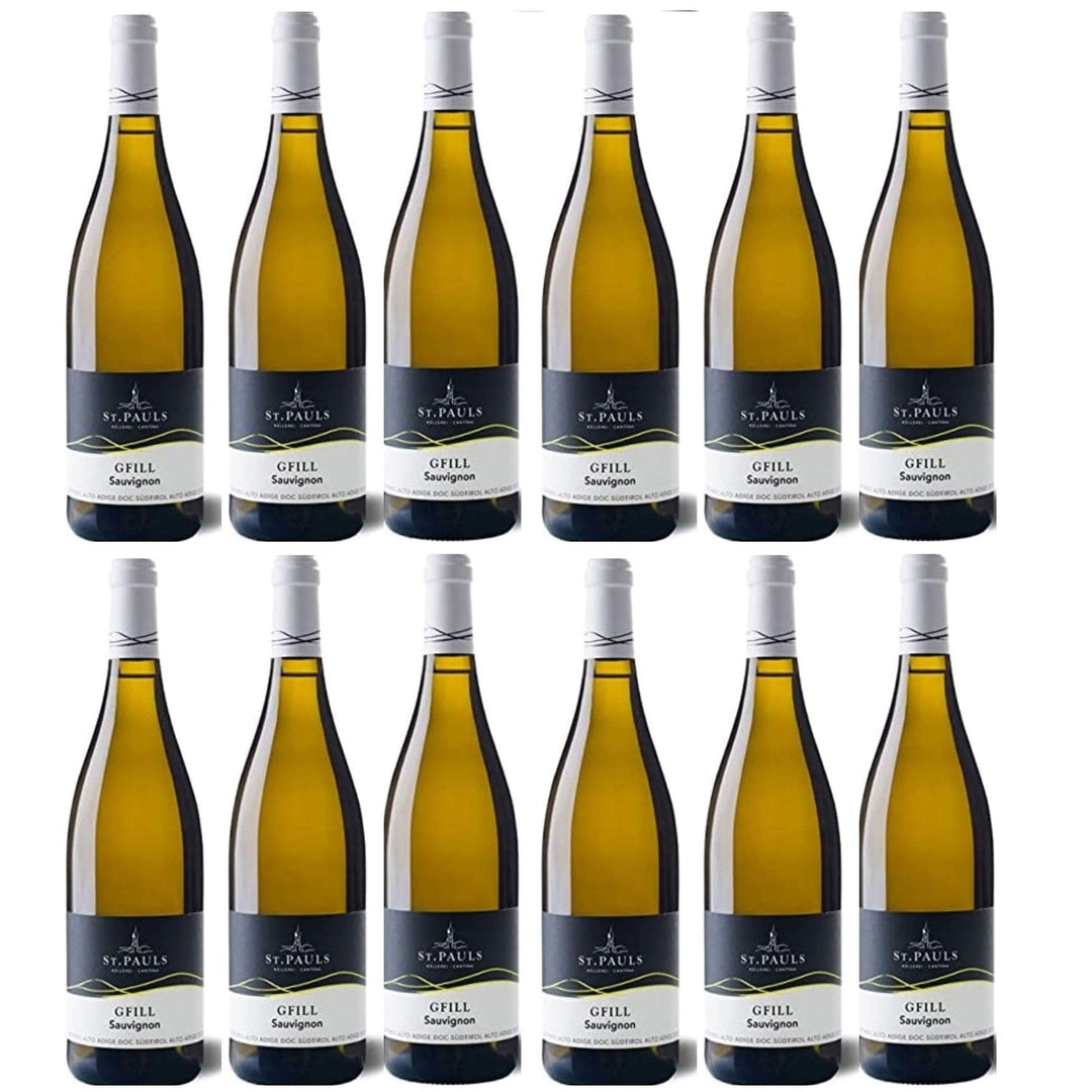 St. Pauls Gfill Sauvignon Blanc Alto Adige DOC Südtiroler Weißwein Wein trocken (12 x 0.75l) - Versanel -