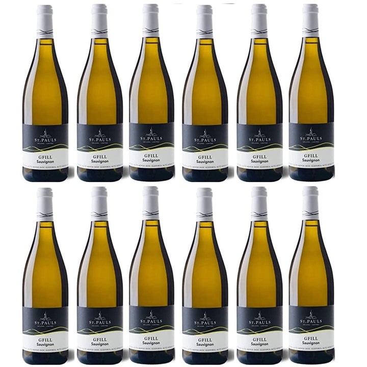 St. Pauls Gfill Sauvignon Blanc Alto Adige DOC Südtiroler Weißwein Wein trocken (12 x 0.75l) - Versanel -