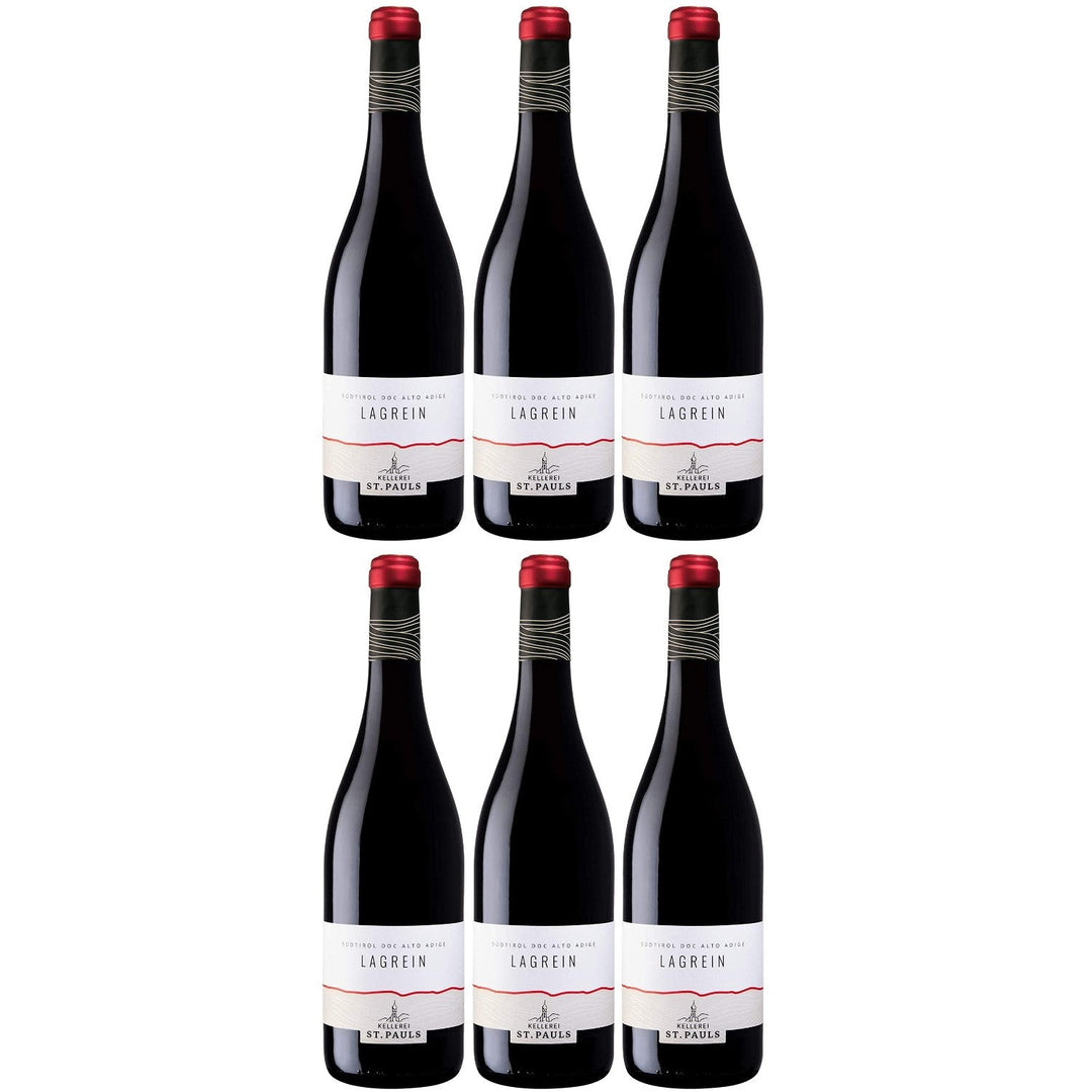 St. Pauls Lagrein Alto Adige DOC Südtiroler Rotwein Wein trocken Italien (6 x 0.75l) - Versanel -