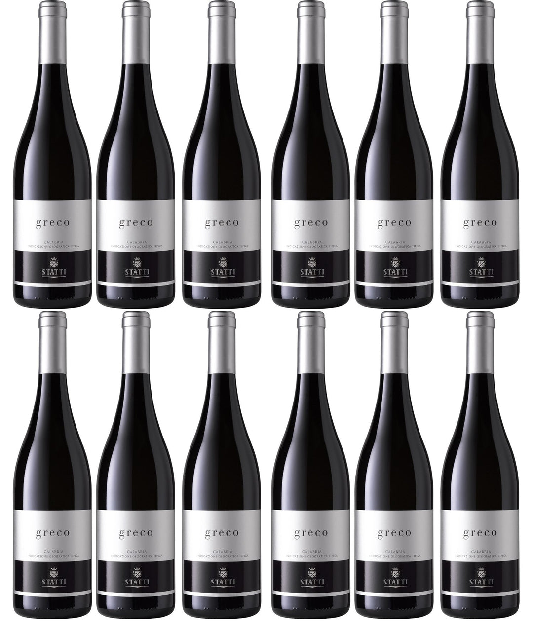 Statti Greco Bianco IGT Calabria Weißwein Wein Trocken Italien (12 x 0,75l) - Versanel -