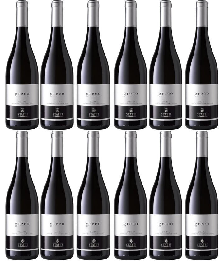 Statti Greco Bianco IGT Calabria Weißwein Wein Trocken Italien (12 x 0,75l) - Versanel -