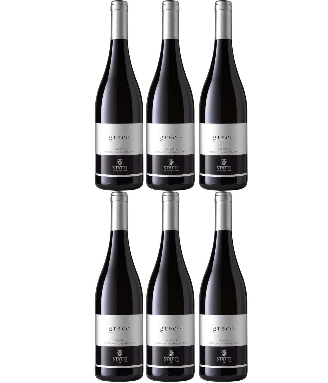 Statti Greco Bianco IGT Calabria Weißwein Wein Trocken Italien (6 x 0,75l) - Versanel -