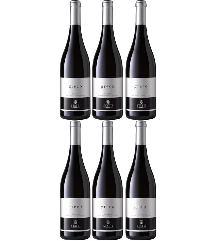 Statti Greco Bianco IGT Calabria Weißwein Wein Trocken Italien (6 x 0,75l) - Versanel -