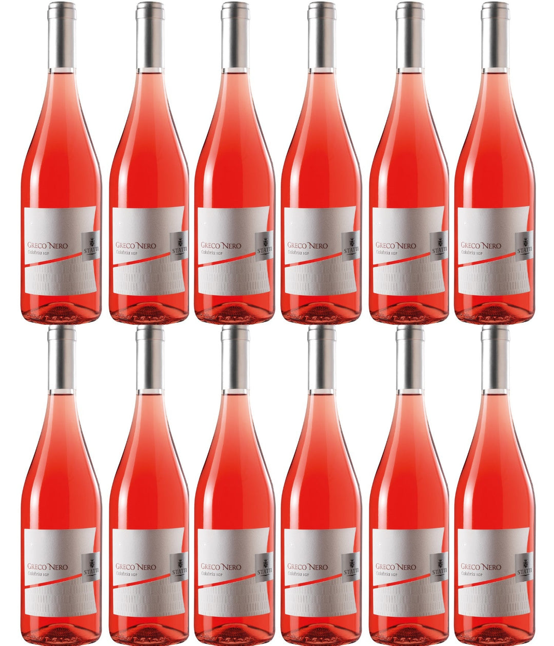 Statti Greco Nero Rosato IGT Calabria Roséwein Wein Trocken Italien (12 x 0,75l) - Versanel -