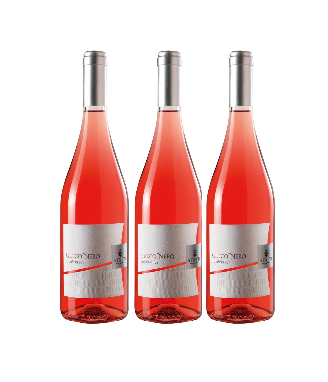 Statti Greco Nero Rosato IGT Calabria Roséwein Wein Trocken Italien (3 x 0,75l) - Versanel -
