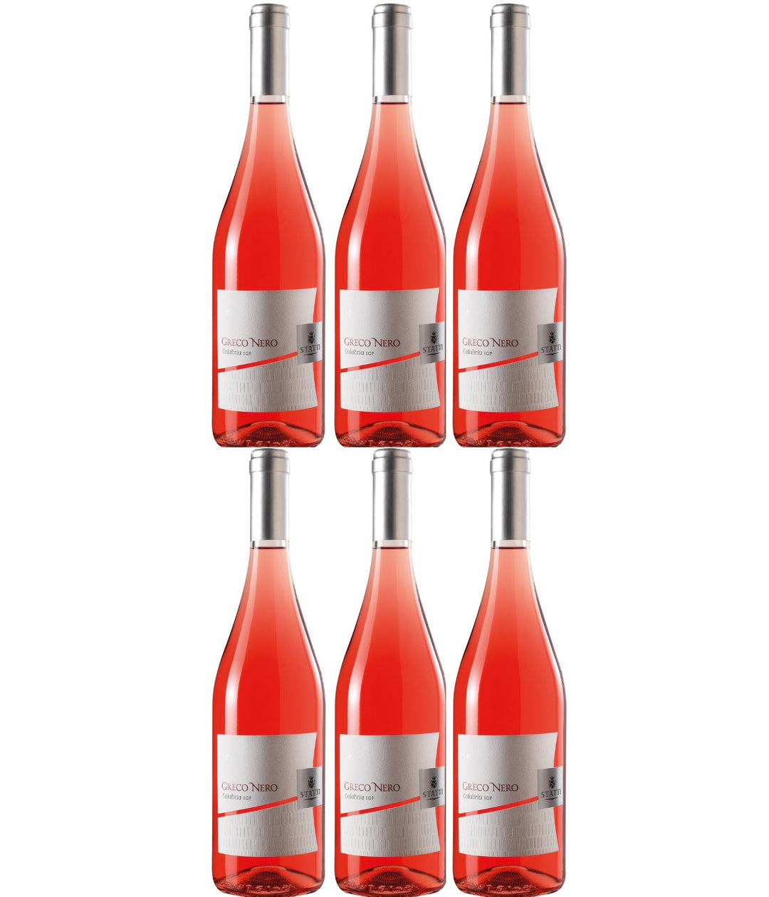 Statti Greco Nero Rosato IGT Calabria Roséwein Wein Trocken Italien (6 x 0,75l) - Versanel -