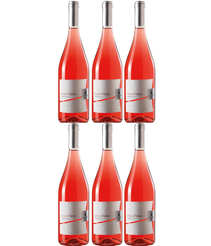 Statti Greco Nero Rosato IGT Calabria Roséwein Wein Trocken Italien (6 x 0,75l) - Versanel -