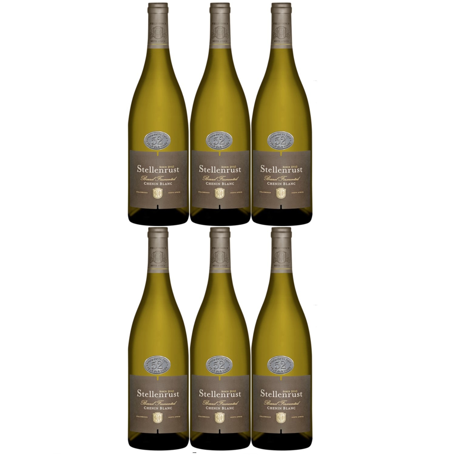 Stellenrust 54 Barrel Fermented Chenin Blanc Stellenbosch Weißwein Wein trocken (6 x 0.75l) - Versanel -