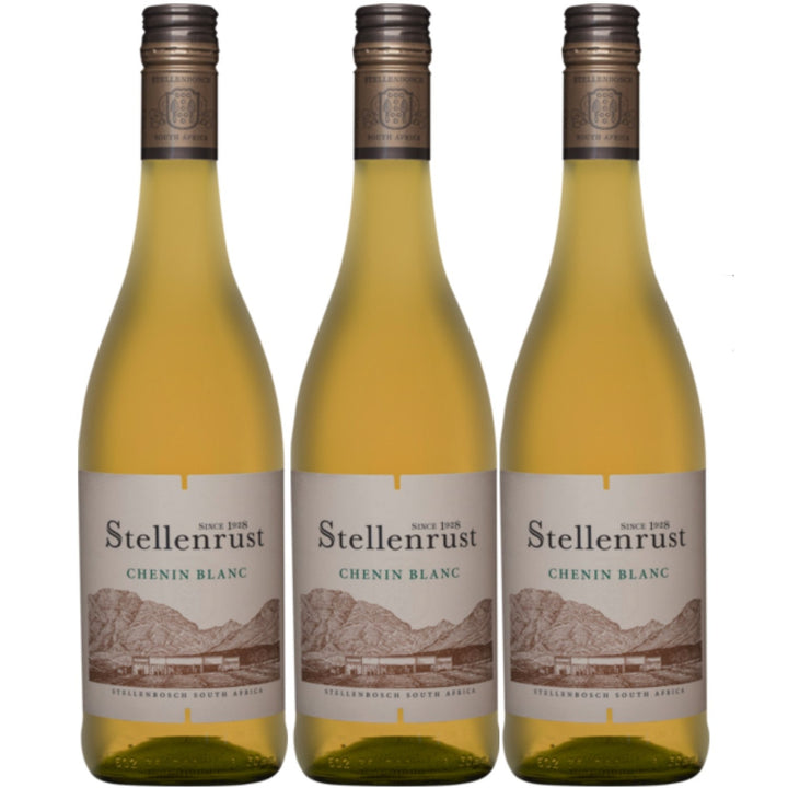 Stellenrust Chenin Blanc Stellenbosch Weißwein südafrikanischer Wein trocken (3 x 0.75l) - Versanel -