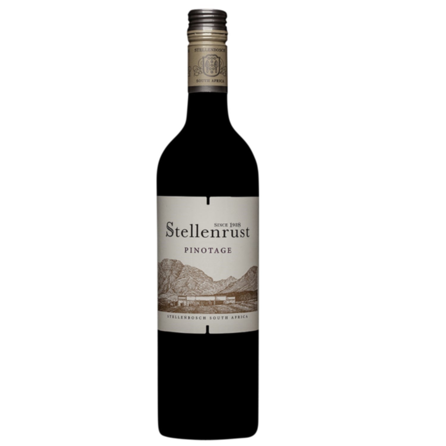 Stellenrust Pinotage Stellenbosch Rotwein südafrikanischer Wein trocken (12 x 0.75l) - Versanel -