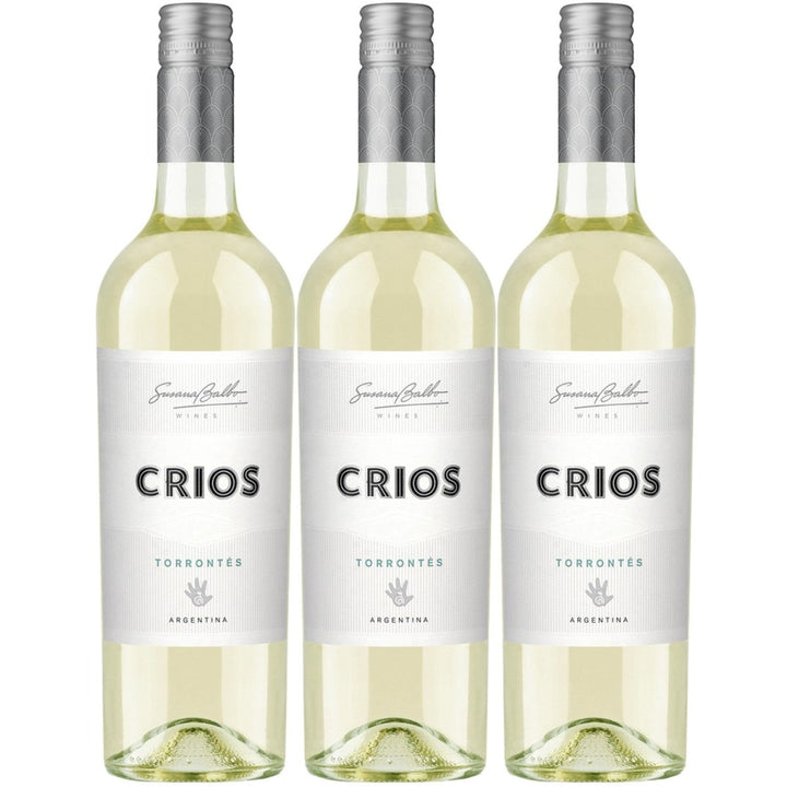 Susana Balbo Crios Torrontés Weißwein Wein Trocken Argentinien (3 x 0,75l) - Versanel -