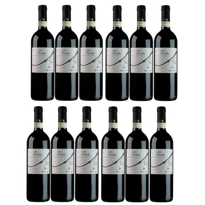 Tacchino Dolcetto d'Ovada Rotwein veganer Wein trocken DOC Italien (12 x 0.75l) - Versanel -