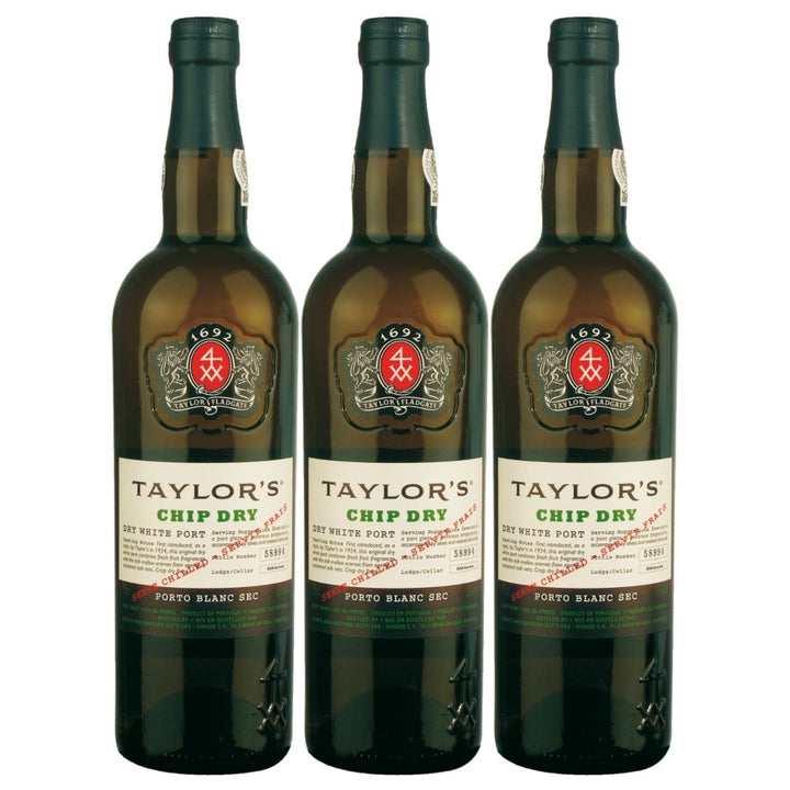 Taylors Port Chip Dry Portwein süß weiß Portugal (3 x 0,75l) - Versanel -