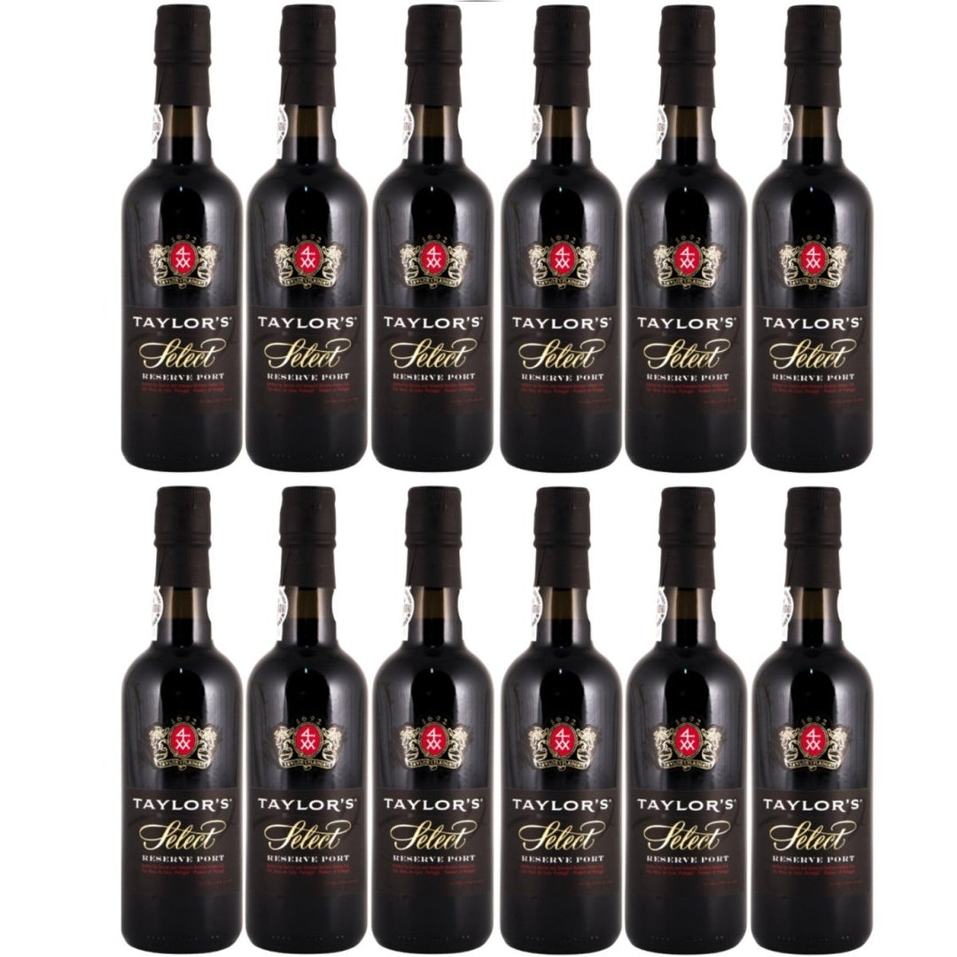 Taylors Port Ruby Select halbe Flasche Portwein süß rot Portugal (12 x 0,375l) - Versanel -