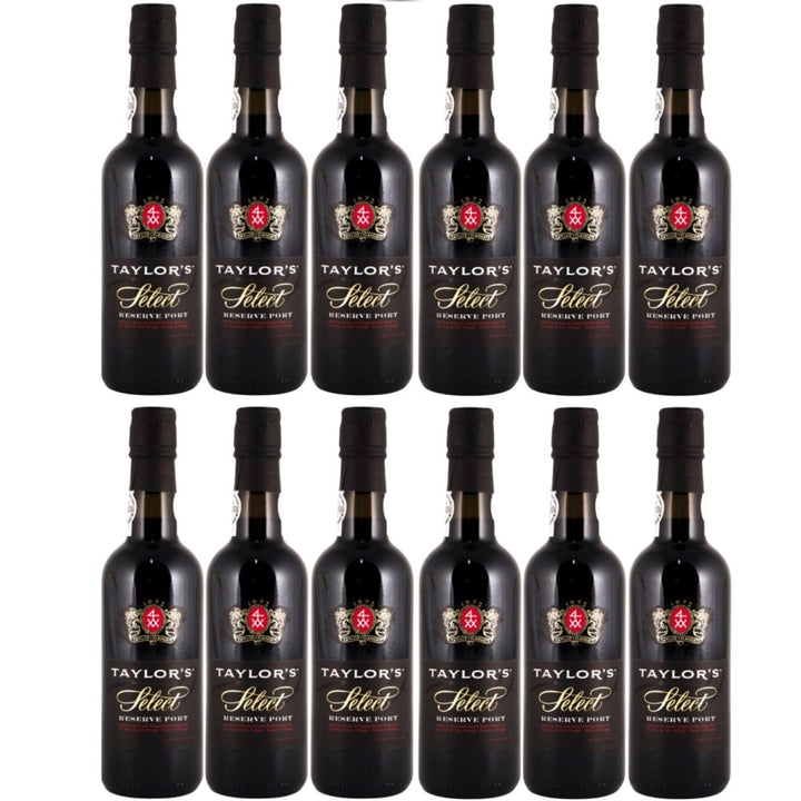 Taylors Port Ruby Select halbe Flasche Portwein süß rot Portugal (12 x 0,375l) - Versanel -