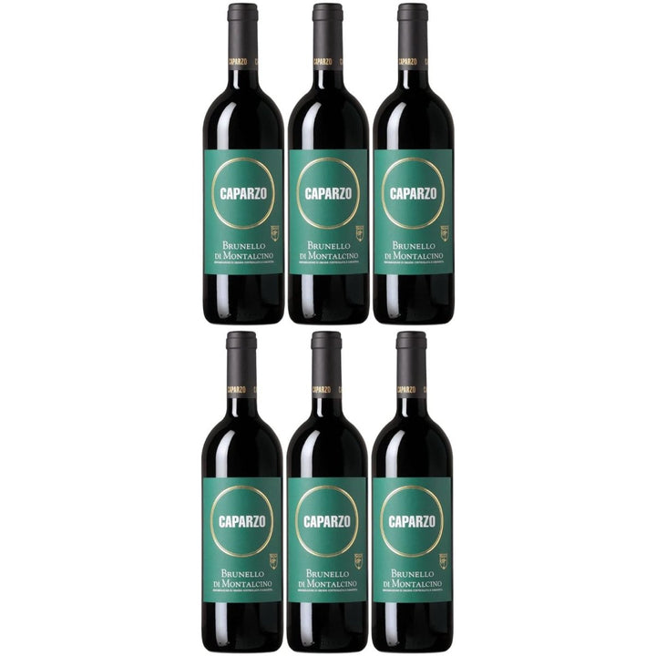 Tenuta Caparzo Brunello di Montalcino DOCG Rotwein Wein trocken Italien (6 x 0,75l) - Versanel -